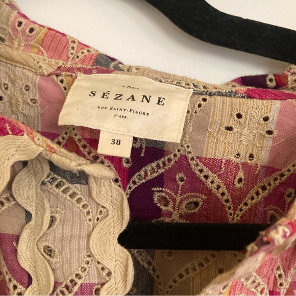 Sezane Pampa shirt size 38/6 - Picture 5 of 7